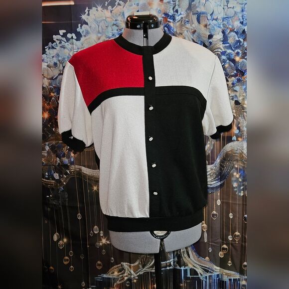 Alfred Dunner: Size L, Sweater Blouse - Picture 1 of 3